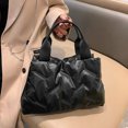 thumbnail image 3 of Btafrte Otoño Invierno Tote Bags Nylon Mujer Damas Tote para Fiesta (Negro), 3 of 9
