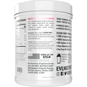 Evlution Nutrition Clear Whey - 100% Whey Protein Isolate - For Muscle Growth, Strength & Recovery - 20g Isolate Protein Per Serving - Fast Absorbing - Gluten & Fat Free - 1.1lb - Pink Lemonade