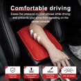 thumbnail image 4 of GHSDFBB Auto Center Console Pad, Universal Waterproof Car Armrest Seat Box Cover, Car Interior Accessories, Leather Auto Armrest Cover Protector for Most Vehicle, SUV, Truck, Car (Red), 4 of 5
