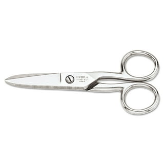 Klein Tools G46HC - Safety Scissors with Large Rings, 6-Inch