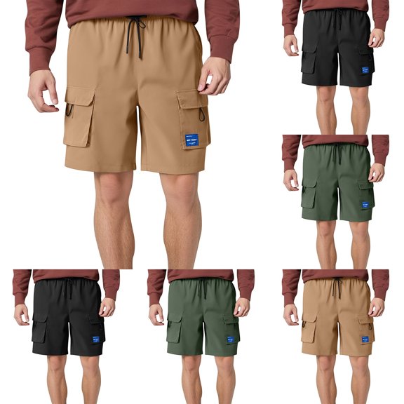 Mens Workout Shorts Workout Black Quick Dry Basketball Shorts Casual Work Flat Front Shorts Stretch Waist Athletic Gym Short Casual Short Pants Gym Shorts