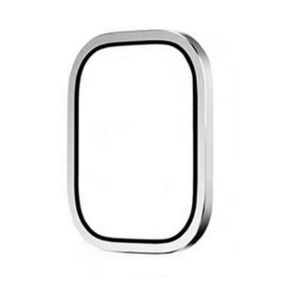 Seitruly 2x película de marco de aleación de titanio antideslizante, protección ajustada de 49mm, duradera y no decolorante Electrónica Plata