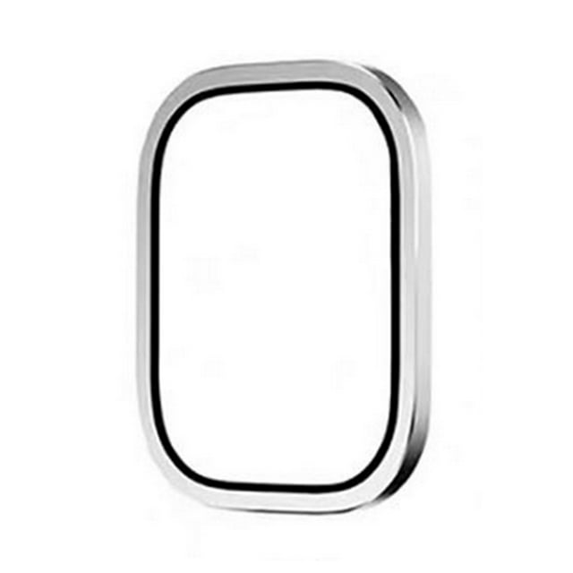 Maytalsory 2x Delicate Texture Titanium Alloy Frame Film 49mm Anti Drop Anti Drop And Anti Slip Tempered Film Silver