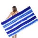 thumbnail image 1 of Toalla de playa de gran tamaño, 75x150CM, toallas sin arena, accesorios de playa para deportes de acampada, teñido anudado azul, 1 of 5