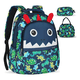 thumbnail image 1 of Mochila Niños 3piezas Con Lonchera Y Lapicera estampado Lab.G, Verde Azul, 1 of 5
