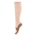 thumbnail image 2 of Copper Fiber Long Soks Dance Ballet High Compression Sport Solid Long Stocking Fitness Football BaseBall Sun Protection, 2 of 5