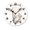 FFclock088, variant on ZXCXRQFa Desk Clocks White Rabbit In A Bathtub Reading Home Decorative Haning Clock Wall Decor Silent Non Ticking Round Clock for Living Room Kitchen Bedroom Dining Room 10 Inch