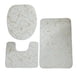 thumbnail image 1 of Set de Alfombra de Baño Pequeño Pelo de Conejo Inodoro Caliente Set de 3 Piezas Baño Alfombra de Cubierta Alfombra Alfombra de Baño Alfombra de Piso Alfombra de Pie Cómoda Absorbente, 1 of 6