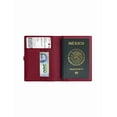 thumbnail image 2 of Portapasaporte Macassar Tinto Para Viaje Con Compartimentos, 2 of 5