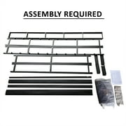 Castle Place 8 Inch King Metal Box Spring with Beige Linen Cover
