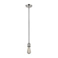 thumbnail image 1 of Innovations Lighting 200Nh-S Bare Bulb 1 Light 2" Wide Mini Pendant - Nickel, 1 of 2