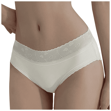 Fulorrnie Underwear for Women Breathable High Waist Cheeky Comfort Panty Banded Elastic Seamless Stretchable Panties Green M