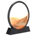 thumbnail image 2 of Dynamic Sand Picture 3D Moving Art for Home Decor Yellow 7 Inch Desktop Gift, 2 of 16