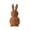Brown, variant on 13.8in Wicker Easter Bunny Light Up, Rattan Bunny Outdoor Woven Wicker, Rabbit Topiary Easter Porch Decor, Spring Decoration for Home Farmhouse Table Kitchen