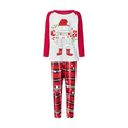 thumbnail image 2 of Meihuid Family Christmas Pjs Matching Sets 2023 Plaid Holiday Sleepwear Christmas Pajamas for Family Plus Size Xmas Jammies, 2 of 9