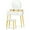White, variant on Giantex Vanity Table Set w/3 Color Dimming Lighted Mirror, Makeup Dressing Table for Women Girls, Gray