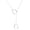 A Horse Necklace, variant on Sterling Silver Double Horse Strirrup Lariat Necklace Gift For Women