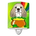 thumbnail image 1 of Carolines Treasures BB1960CNL Cocker Spaniel St. Patricks Day Ceramic Night Light, 1 of 1