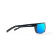 thumbnail image 3 of Gafas de sol Bajío Sigs polarizadas en negro brillante con lente azul espejo, 3 of 7