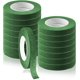 thumbnail image 1 of Cintas florales para envolver tallos de ramos, 15 rollos de cinta adhesiva para tallos de flores verdes (1 cm de ancho), 1 of 5