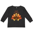 thumbnail image 3 of Inktastic Little Turkey Boys or Girls Long Sleeve Toddler T-Shirt, 3 of 5