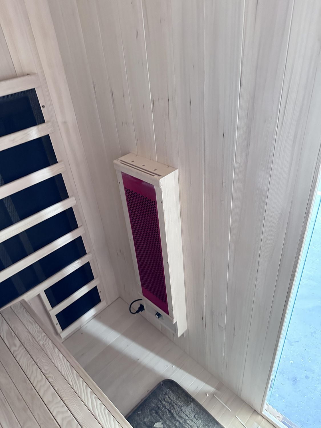 Blisspod 3-Person Full Spectrum Sauna Hemlock Low EMF, 7 Far Infrared & Red Heater & Chromotherapy