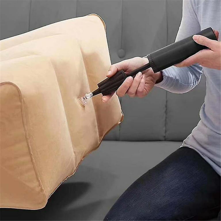 Leg Elevation Pillow Inflatable Wedge Pillows, Comfort Leg Pillows For  Sleeping Leg & Back Relax, Leg Support Pillow Leg Wedge Pillows For After  Aurgery, Hip, Foot, Ankle Recovery - Temu United Arab