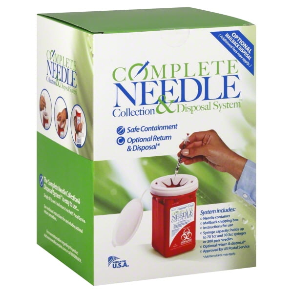 Complete Needle Collection & Disposal System