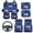 Galaxy Wolf, variant on HUIACONG Car Floor Mats Car Seat Covers All Weather Anti Slip Driver Seat, Purple Butterfly Car Steering Wheel Covers Passenger Seat and Rear Floor Mats Easy Installation for SUV, Van,Sedan,Truck