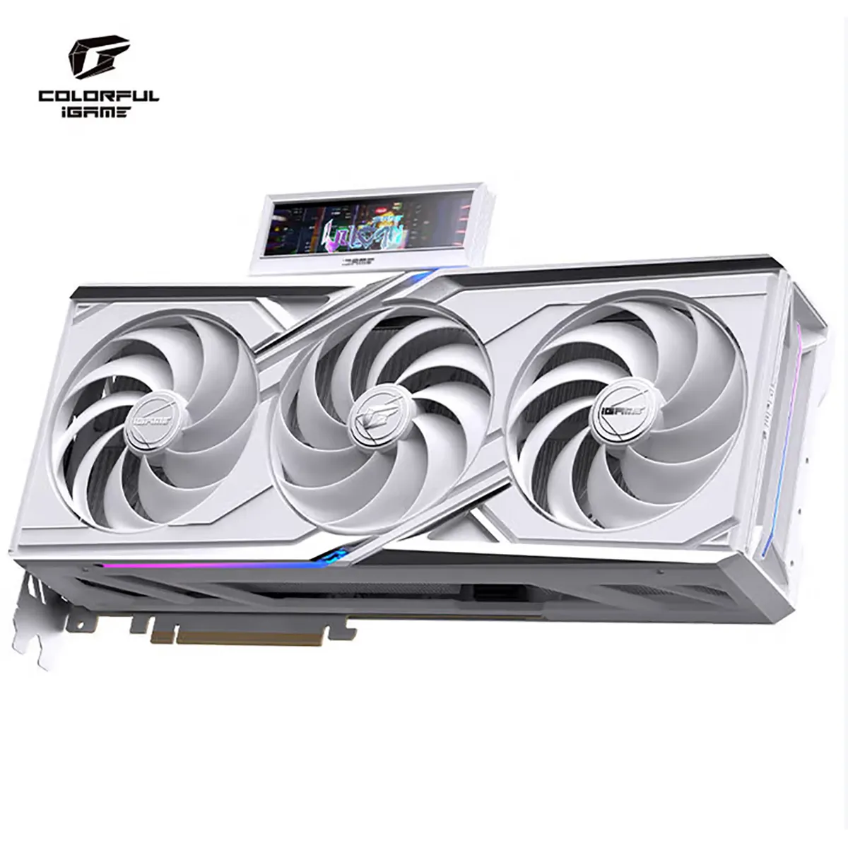 Colorful iGame RTX 5070 Ti Vulcan W OC 16GB Graphics Card White