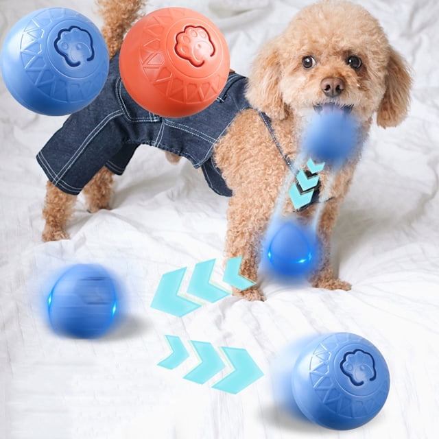 ABS Pet Dog Interactive Smart Spinner Toy, Rotating Plaything, Safe Non-Toxic Material, Endless Fun, For Small Breeds, Automated Behavior Training, Pet Enrichment, Quiet Operation, Travel/Sleeping