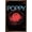 Bronze Framed Version, variant on Poppy - Red Eclipse Wall Poster, 14.725" x 22.375"