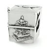 Sterling Silver Reflections Chinese Take Out Box Bead