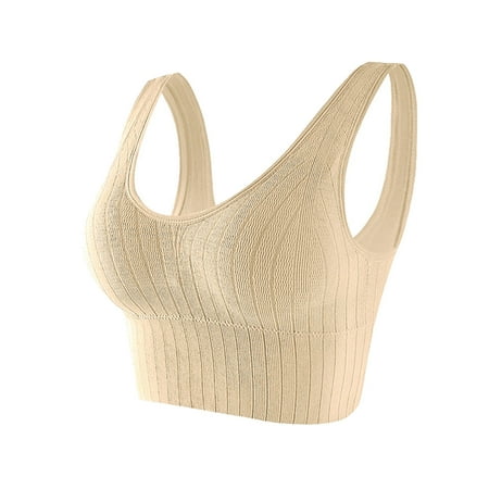 

eczipvz Womens Lingerie Bra for Women Support Seamless Full Coverage Non Padded Everyday Plus Size Beige One Size
