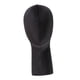 thumbnail image 2 of Cabeza de maniquí para exhibición de pelucas, modelo de cabeza de maniquí, estante de almacenamiento multifuncional para exhibición de sombreros negro, 2 of 9