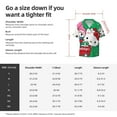 thumbnail image 5 of Lsque Sanrio print Men's Cuban Collar Short Sleeve Shirt Summer Beachwear Casual Button Down Fashionable Vacation Leisure Shirt-X-Large, 5 of 7