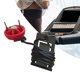 thumbnail image 4 of Interruptor de parada de emergencia con llave de seguridad magnética para cinta de para suministros de gimnasio de entrenamiento deportivo Enchufe redondo Soledad Llave de seguridad para cinta de correr, 4 of 10