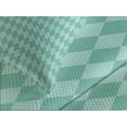 thumbnail image 4 of Ambesonne Aqua Quilted Bedspread Set 3 Pcs, Rectangular Geometric Tile, King Size, Turquoise and Pale Blue, 4 of 5