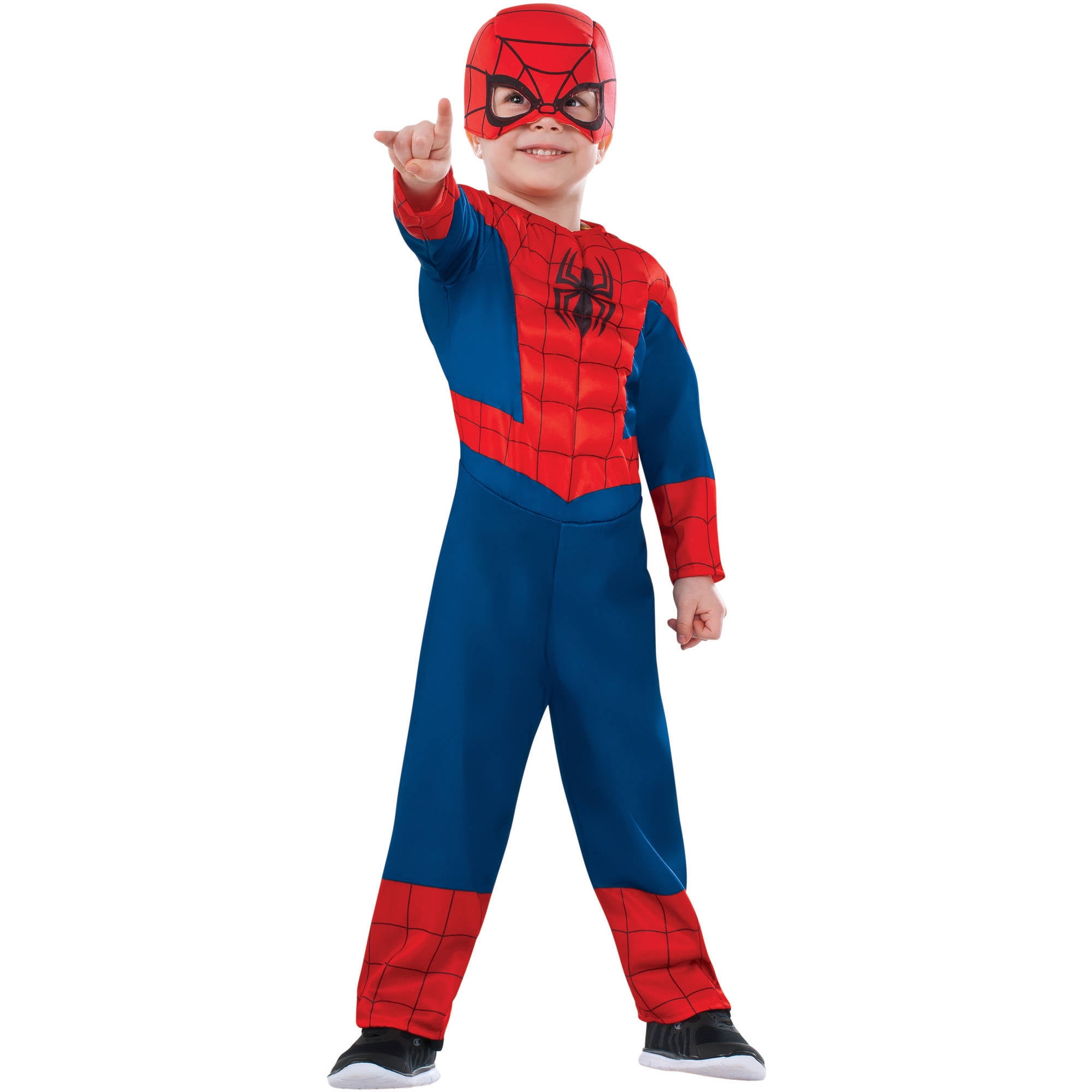 Rubies Costume Co Spiderman Muscle Chest Toddler Halloween Costume ...