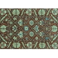 thumbnail image 1 of Ahgly Company Indoor Rectangle Abstract Light Blue Modern Area Rugs, 5' x 7', 1 of 4