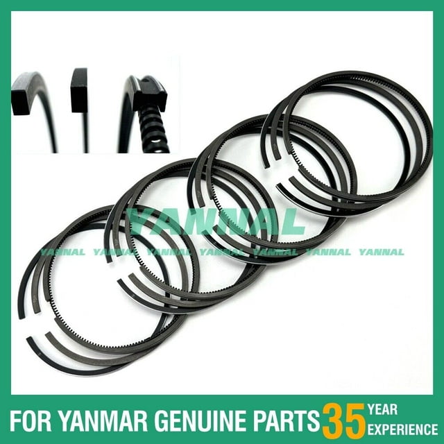 4 Pack Anneaux de Piston 88mm pour Moteur FAWDE KD488D