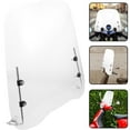 thumbnail image 1 of FUTUREORYY Windshield Transparente Para Motocicleta De Policarbonato Duradero Protección Contra Lluvia Y Arena, 1 of 8