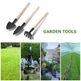 thumbnail image 3 of Kuymtek Juego Herramientas Jardinería 3 Uds Mini Pala Flores para Plantas Trasplante Herramienta Mano para Rastrillo, 3 of 6