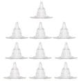 thumbnail image 3 of Opvise 10Pcs Flower Pot Bottom Mesh Vertical Fixed Wing Tapered Grid Flower Pot Bottom Hole Mesh Gasket Garden Supplies L, 3 of 7
