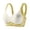 Yellow, variant on Womens Wireless Bras Push Up Support Full Coverage Bralettes No Underwire Bra Comfortable Everyday Seamless Tshirt Bras