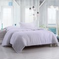 thumbnail image 1 of 100% Linen Stone Washed 3pcs Basic Style Solid Duvet Cover Set(Full,White), 1 of 5