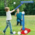 thumbnail image 2 of JBeeCtrl T-Ball Set Baseball Sport Toys for Boys 3-6 Years Tee Ball Set Sports & Outdoor Play Toys for Kids Toddlers Boys Girls Ages 3-5 5-8 years, 2 of 6