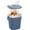 Handheld Ice Bucket - Blue, variant on Yardgrace Outdoor Cooler Table, Lift Top Lid Beer and Wine Cool with Handle, Portable Insulated Ice Buckets for Parties, Black