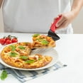 thumbnail image 2 of Spatule à Pizza en Acier Inoxydable Pelle de Transfert Spatule Triangulaire Longue Spatule à Plat Spatule de Friture Outil de Transfert de Pizza Cuit au Four, 2 of 4