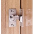 thumbnail image 1 of Small 90 Degree Right Angle Door Lock Latch Door and Window Latch Bolt Lock Push-Pull Rod Bolt barn Push-Pull Door Lock (2 Pack Silver), 1 of 5